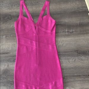 Pink bandage dress size Small